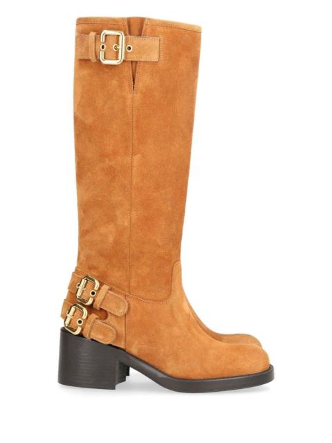 Chloé Chloe' Women Dakota Suede Biker Boots