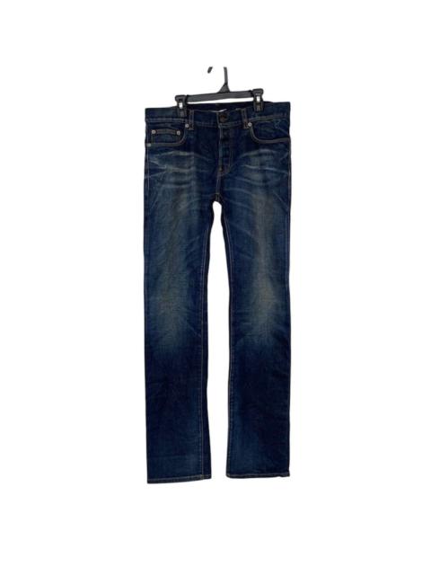 SAINT LAURENT Saint Laurent mud wash jeans hedi slimane style