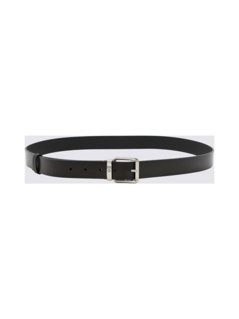 Montblanc Black Leather Belt