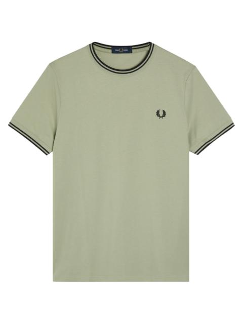 Fred Perry Fred Perry Embroidered Logo Cotton T-shirt