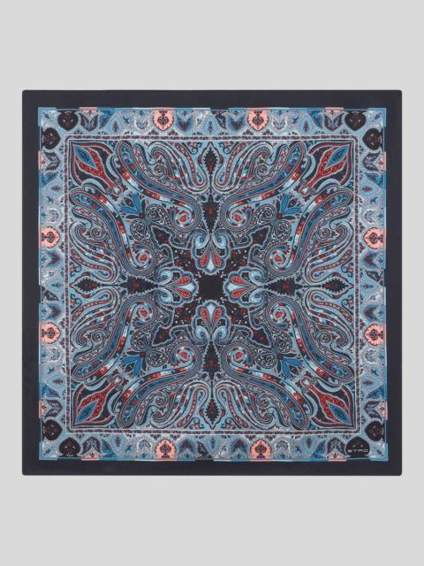 Etro SILK JACQUARD POCKET SQUARE
