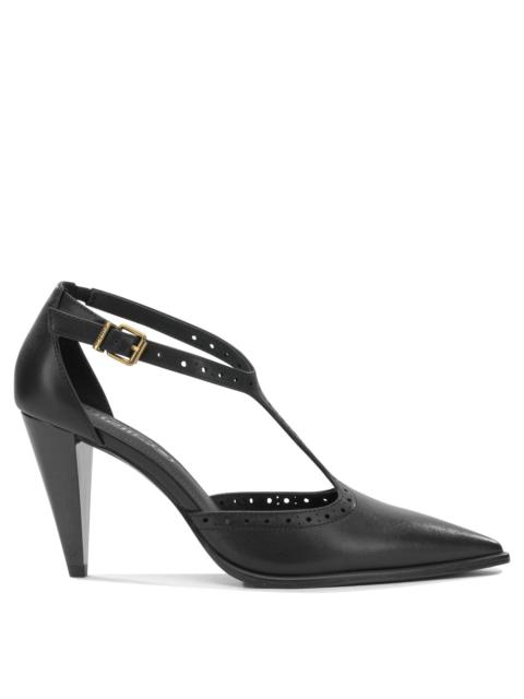 PINKO Pinko Women's Black Leather Pumps
