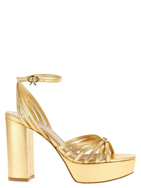 Gianvito Rossi Rita Sandals Gold