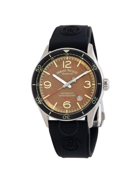 Other Designers Armand Nicolet M2H Automatic Brown Dial Men's Watch A740HNA-MR-GG2710N