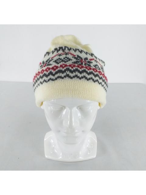 Other Designers Vintage Beautiful Pattern Snow Cap Hat Beanie -BN433