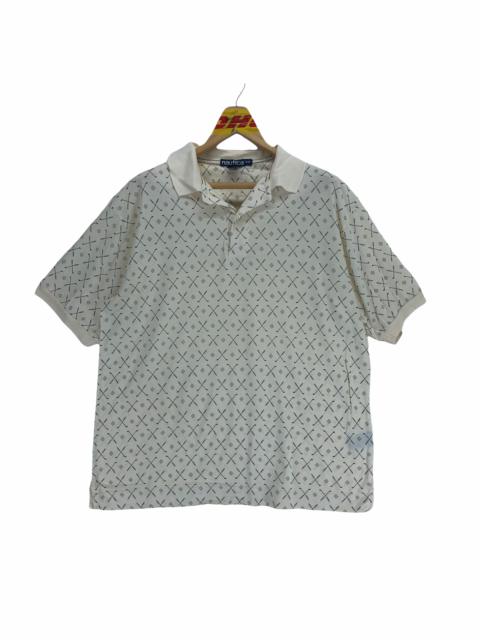 Other Designers Vintage - Nautica Made in Canada Golf Clubs Polo #3398-54