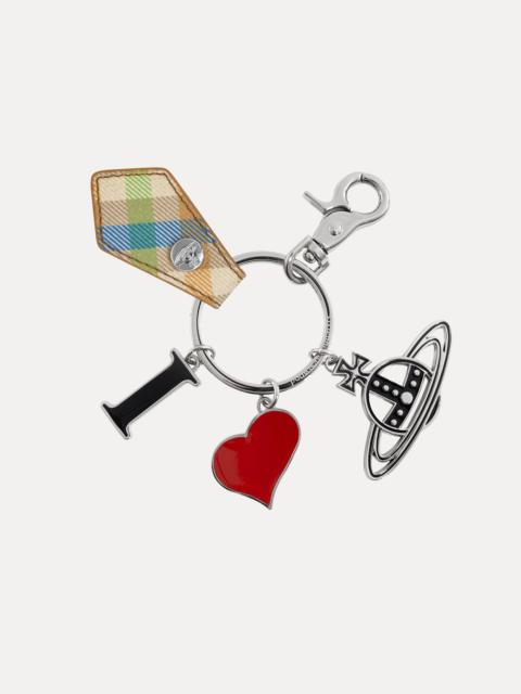 Vivienne Westwood I LOVE ORB KEYRING