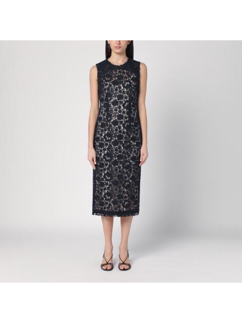 P.A.R.O.S.H. - P.A.R.O.S.H. Blue lace midi dress