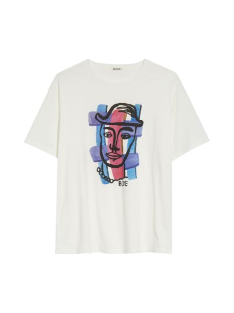 BODE Bode Chapeau Graphic T-Shirt in Cream at Nordstrom