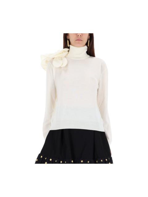 Moschino Mesh With Flower Detail