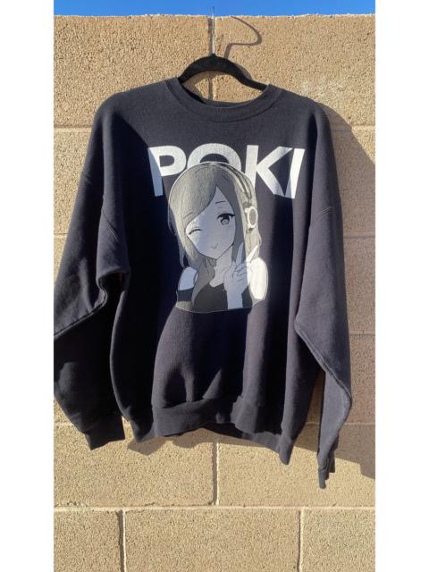 Anime - Poki EGirl Blk Crewneck