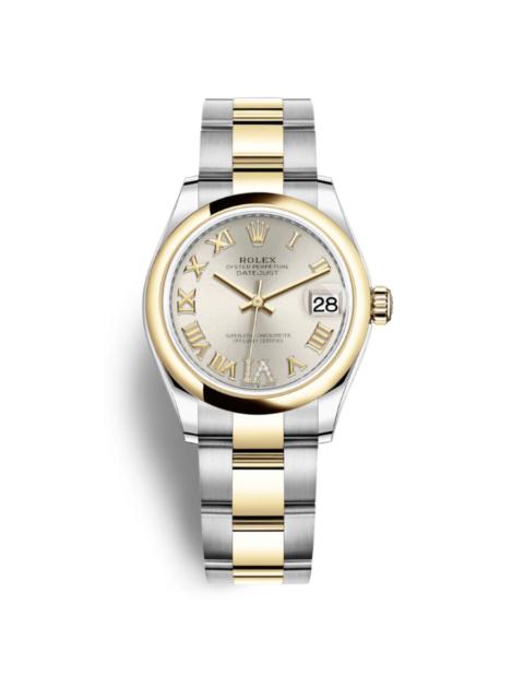 ROLEX Rolex Datejust 31 Automatic Diamond Silver Dial Ladies Watch 278243SRDO