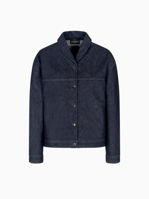 EMPORIO ARMANI 11.5 OZ DENIM JACKET