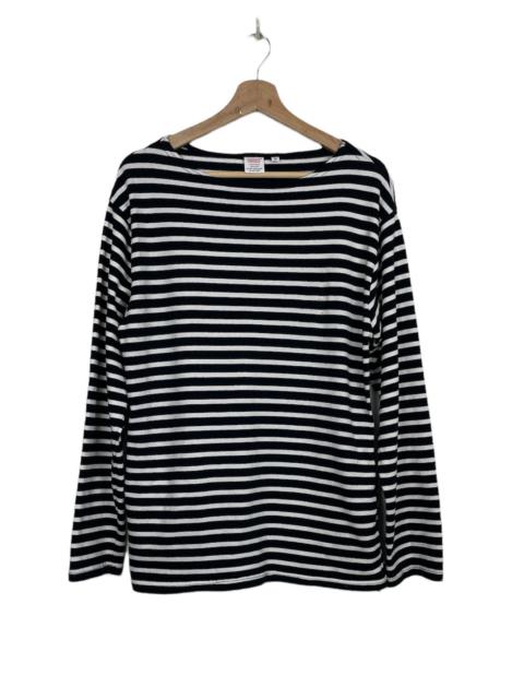 Other Designers DENIME JAPAN STRIPES SIDE POCKETS JUMPER