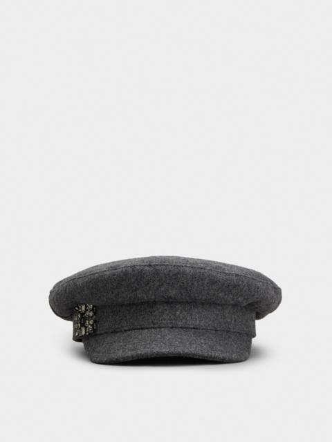 Roger Vivier Broche Vivier Sailor Cap in felt
