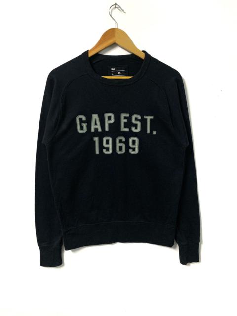 Other Designers Gap - Gap Spellout Sweatshirt Black