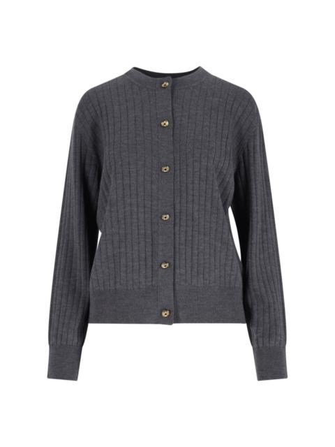 Bottega Veneta RIBBED WOOL CARDIGAN