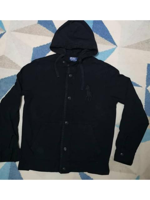 Other Designers Polo Ralph Lauren - Embroidered Big PonyButton Up Hoodie