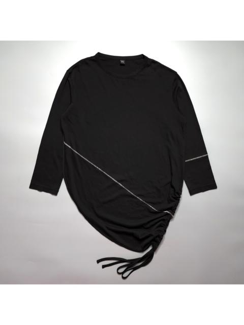 Yohji Yamamoto - Y's Side Drape Embroidery Shirt