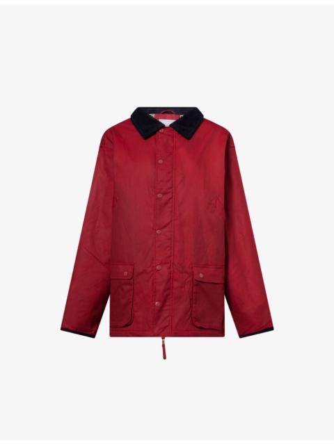 House of Sunny The Waxed Relaxed-Fit Cotton Rain Jacket