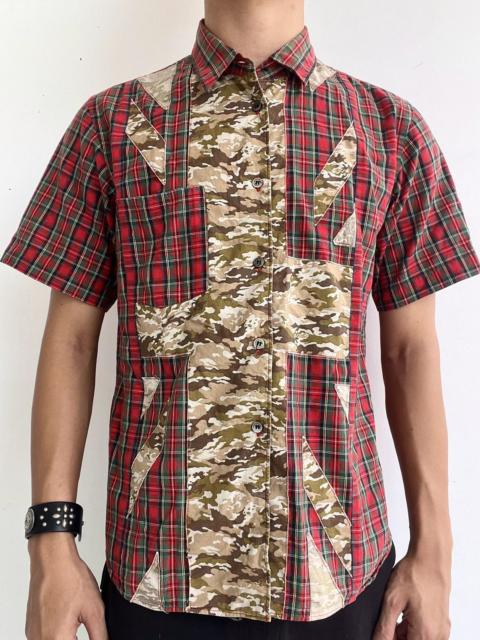 Comme des Garçons SHIRT AD2012 Comme Des Garcons England Camouflage Shirt