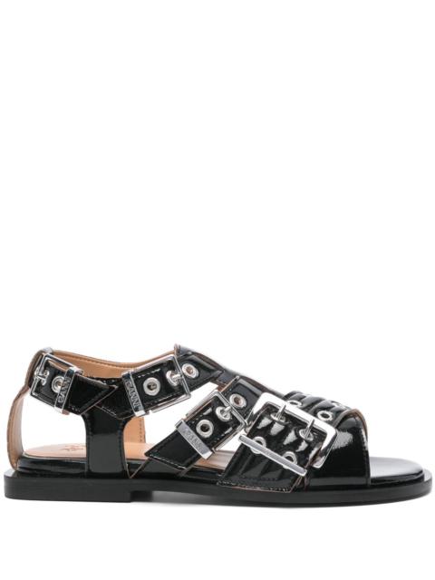 GANNI Ganni Women Feminine Buckle Sandals