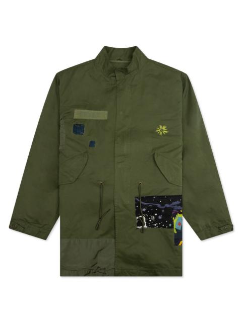 BILLIONAIRE BOYS CLUB BB LIMITS JACKET - CALLISTE GREEN