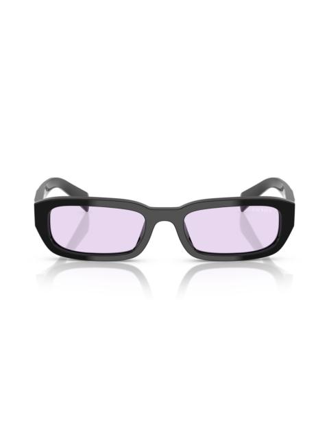 Prada Prada 53mm Rectangular Sunglasses in Violet at Nordstrom