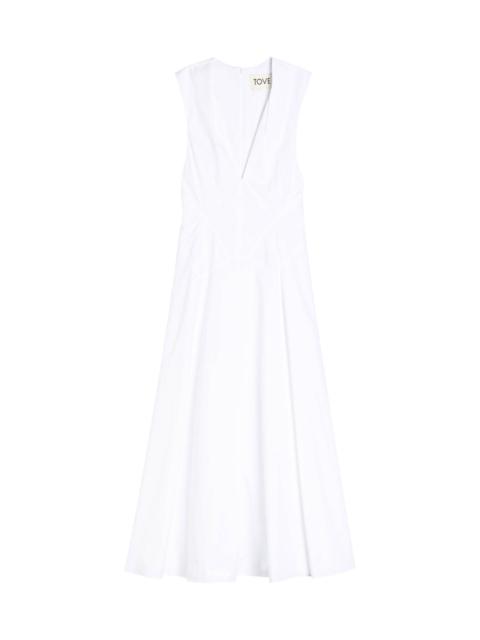 TOVE Tove Anisa Cotton-poplin Maxi Dress