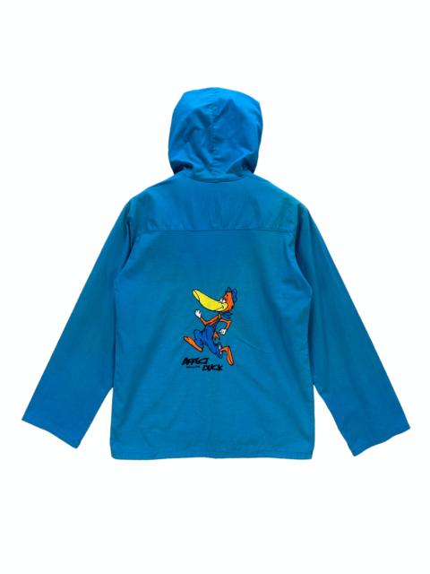 Other Designers Vintage - AFFECT DUCK EMBROIDERY LOGO HOODIE JACKET #7545-152