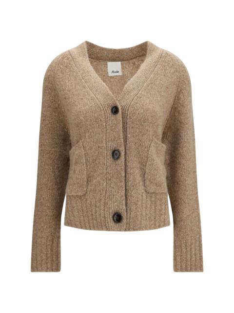 Allude Allude Cashmere V-neck Cardigan Beige Women