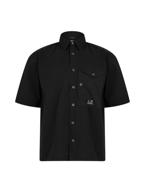 SHORT SLEEVE POPLIN SHIRT