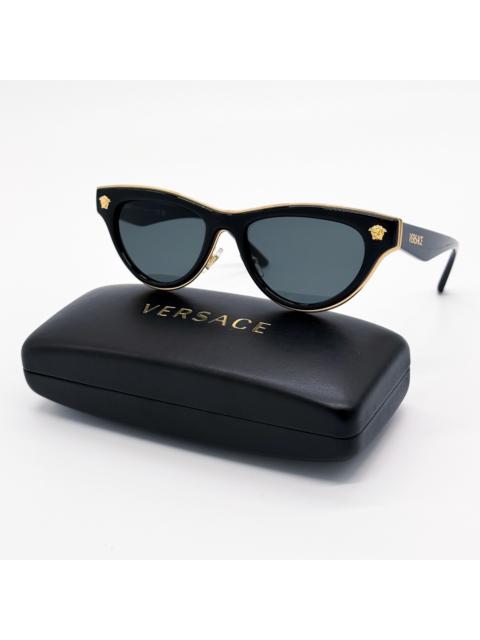 VERSACE NEW VERSACE SUNGLASSES VE2273 GB1/87 BLACK WOMEN MOD 2273
