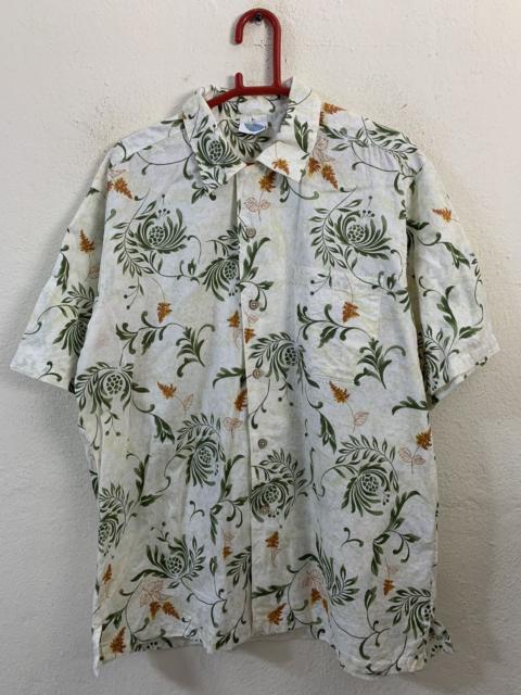 Other Designers Japanese Brand - Vintage Emerald Island Hawaiian Shirt