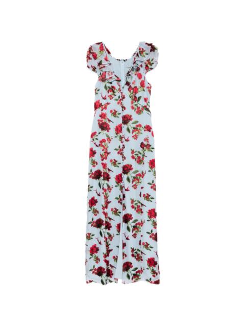 STAUD STAUD WELLS DRESS TAUPE EMBROIDERY - R25P2307EP-TAUF | REVERSIBLE