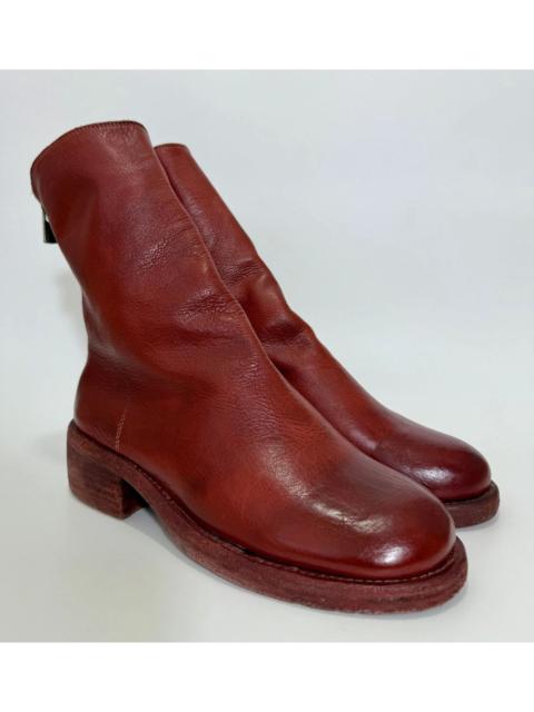 Guidi Guidi Red Horse Leather Back Zip Boots