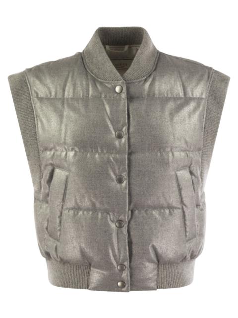 Peserico - Peserico Women Down Cropped Vest