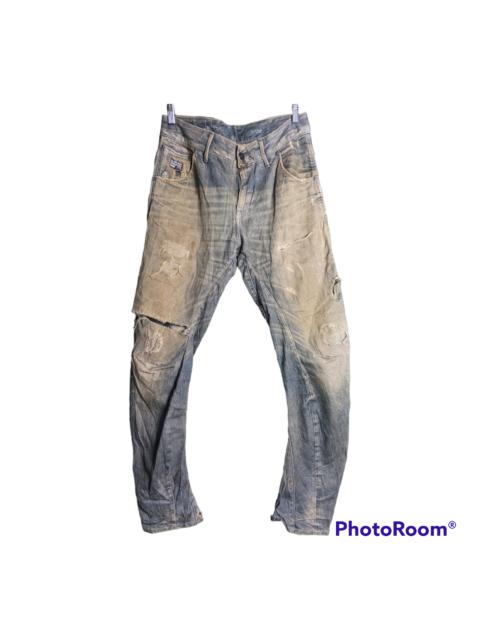 Other Designers Distressed Denim - g star distressed loose tapered jeans(p25)
