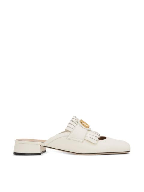 Valentino VLogo Signature leather slippers