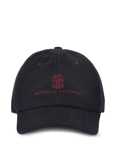 Brunello Cucinelli Brunello Cucinelli Men Logo Cotton Baseball Cap