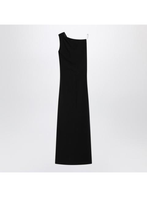 Max Mara Max Mara Pianoforte Long Black Cady Bustier Dress Women