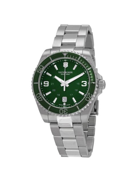 Victorinox - Open Box - Victorinox Maverick Quartz Green Dial Men's Watch 241934