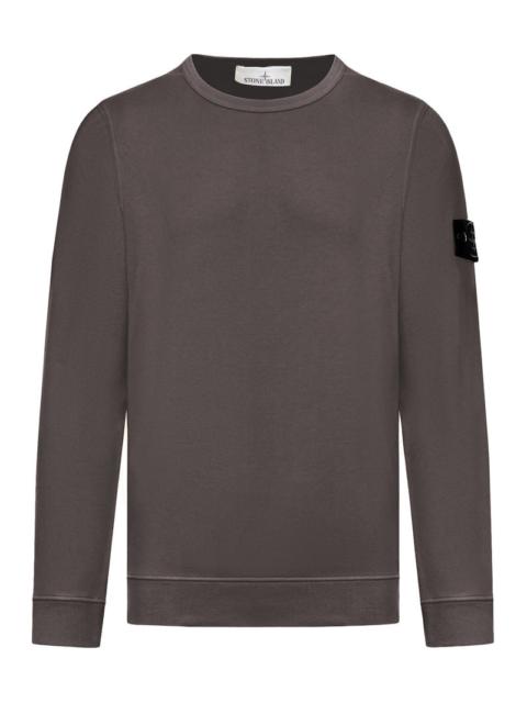 Stone Island Stone Island Men Crewneck Sweatshirt With Compass Logo