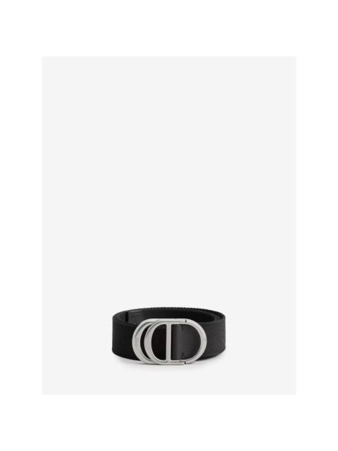 Dior DIOR Black 35mm CD Belt New & Authentic (Women's size:85;)