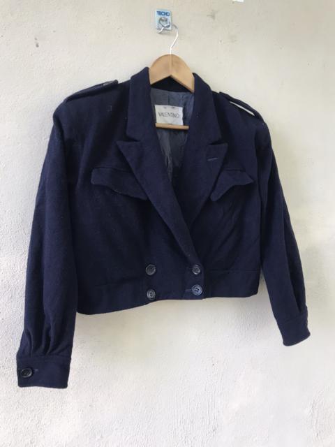 Other Designers Vintage - Vintage Valentino Double Breast wools Cropped Jacket