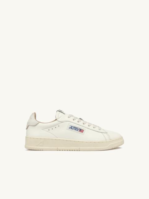 AUTRY DALLAS LOW SNEAKERS IN WHITE LEATHER