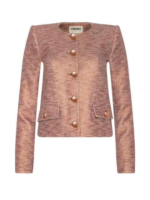 L'AGENCE Zell Tweed Jacket
