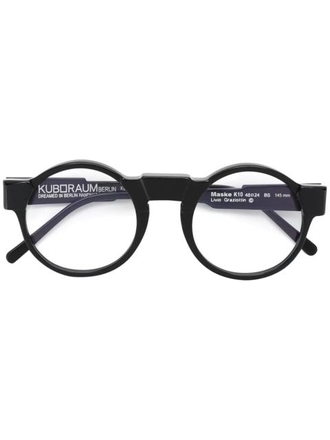 Kuboraum K10 round frame glasses