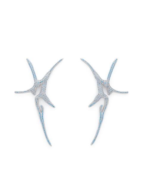 Collina Strada SKY PAVE NOVA EARRINGS