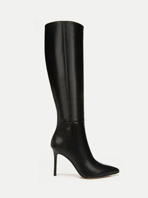 VERONICA BEARD LISA LEATHER TALL BOOT | WIDE-CALF